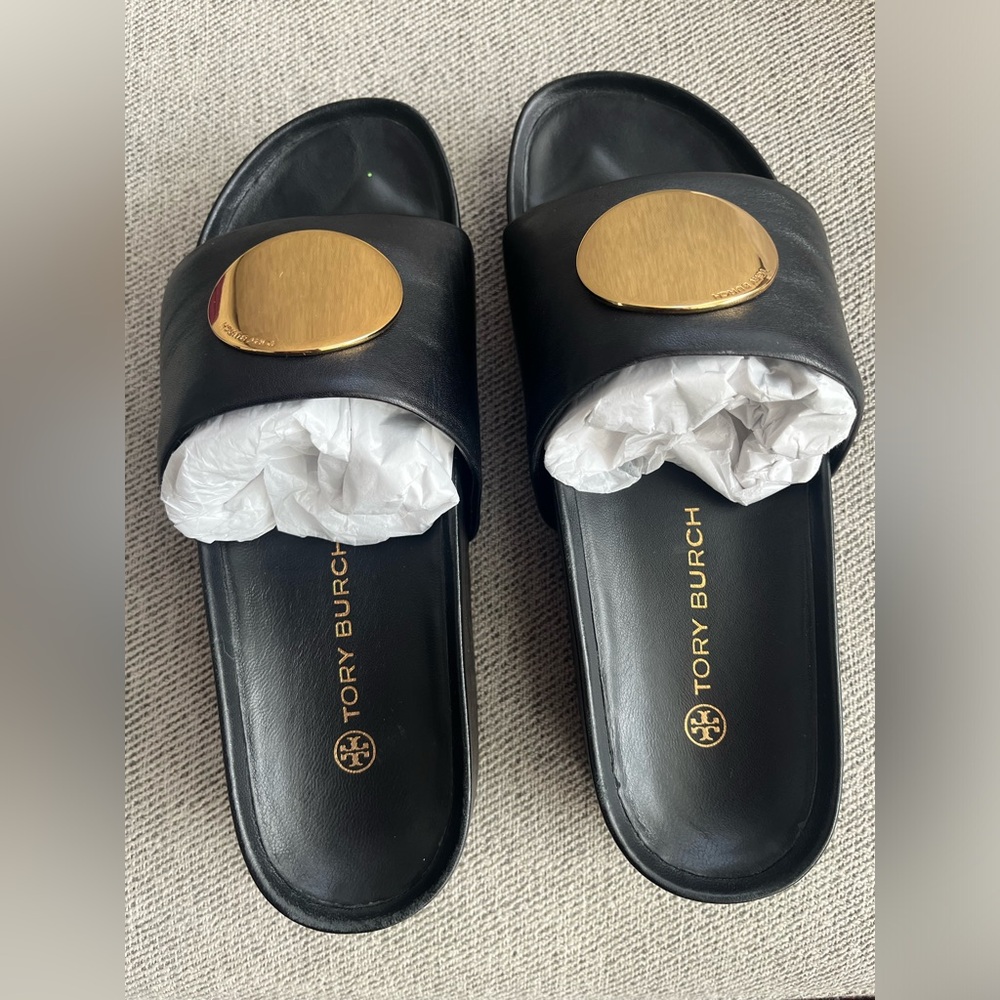 Tory Burch Patos Slide sz10